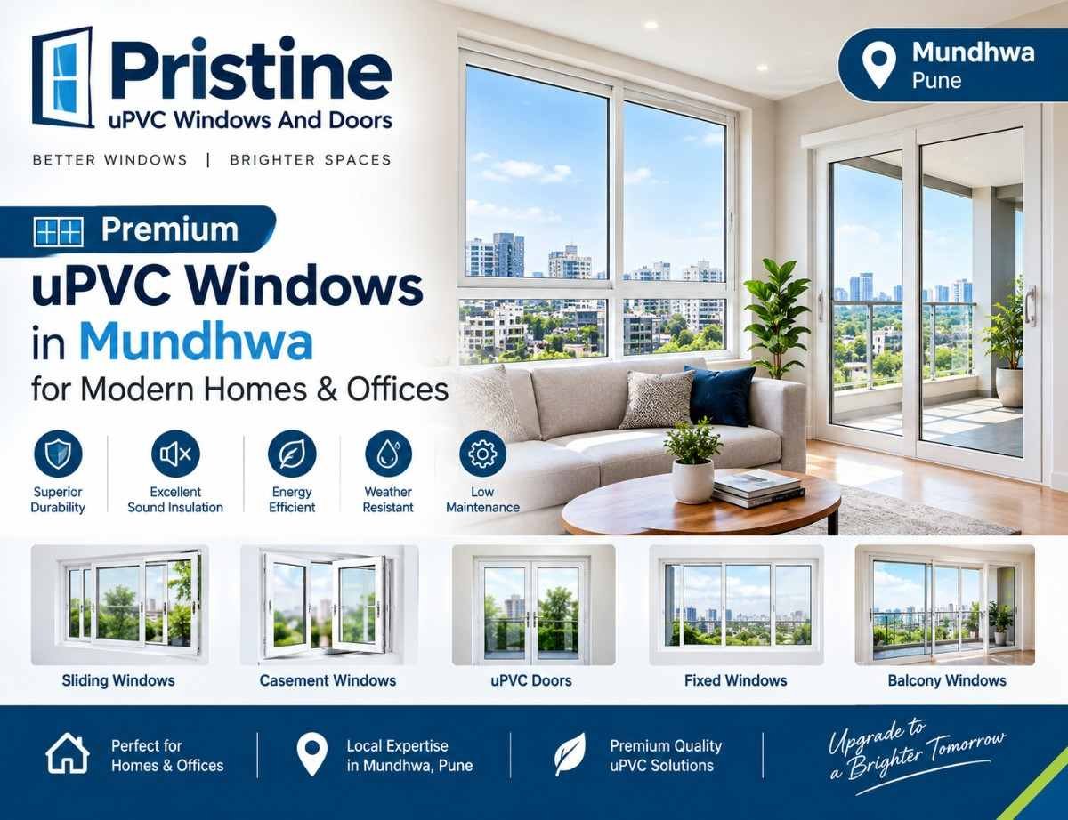 uPVC windows in Mundhwa , uPVC window manufacturers in Mundhwa , uPVC Sliding Windows in Mundhwa