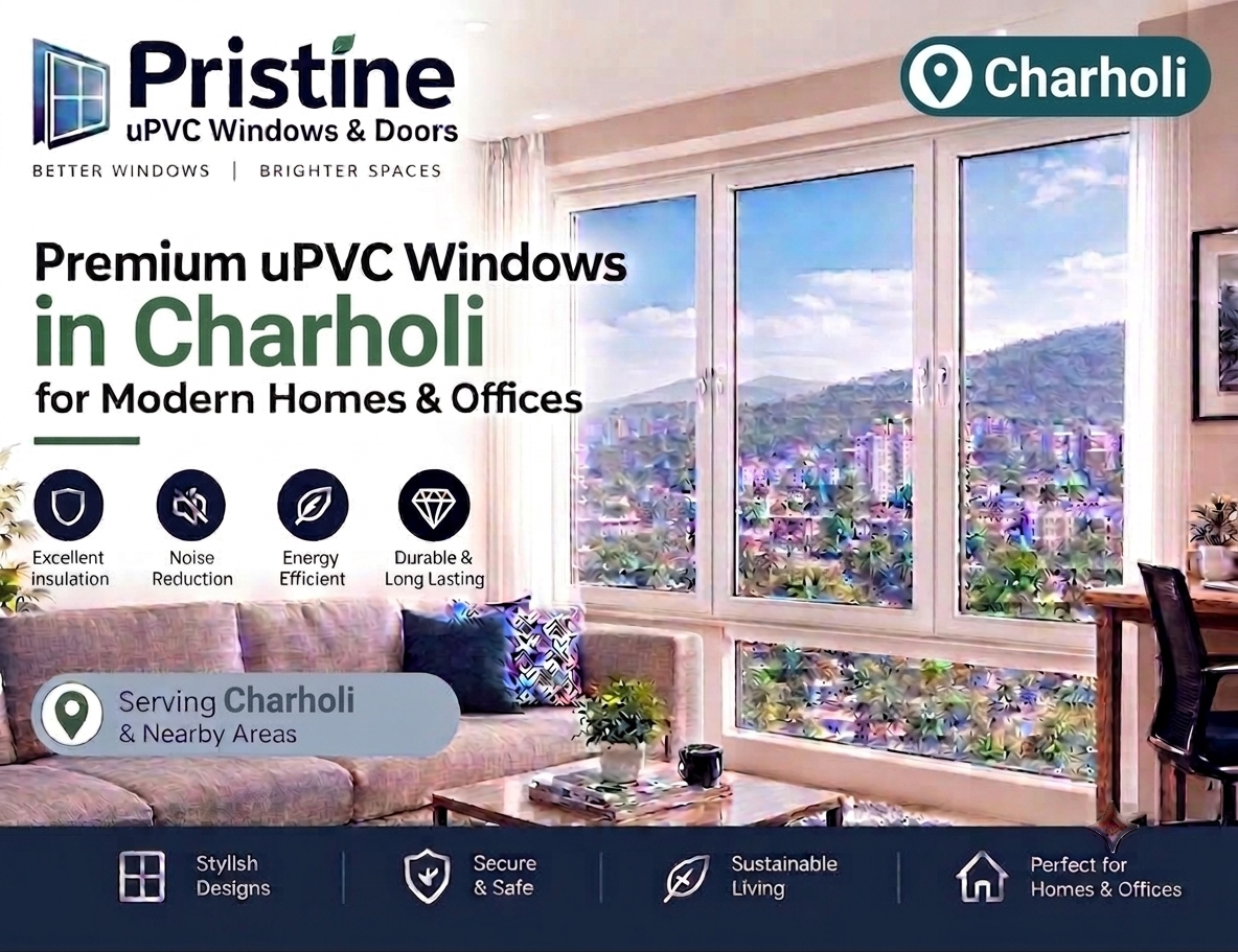 uPVC windows in Charholi , uPVC window manufacturers in Charholi ,uPVC Sliding Windows in Charholi