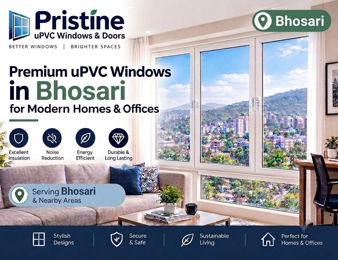 uPVC windows in Bhosari , uPVC window manufacturers in Bhosari, uPVC Sliding Windows in Bhosari