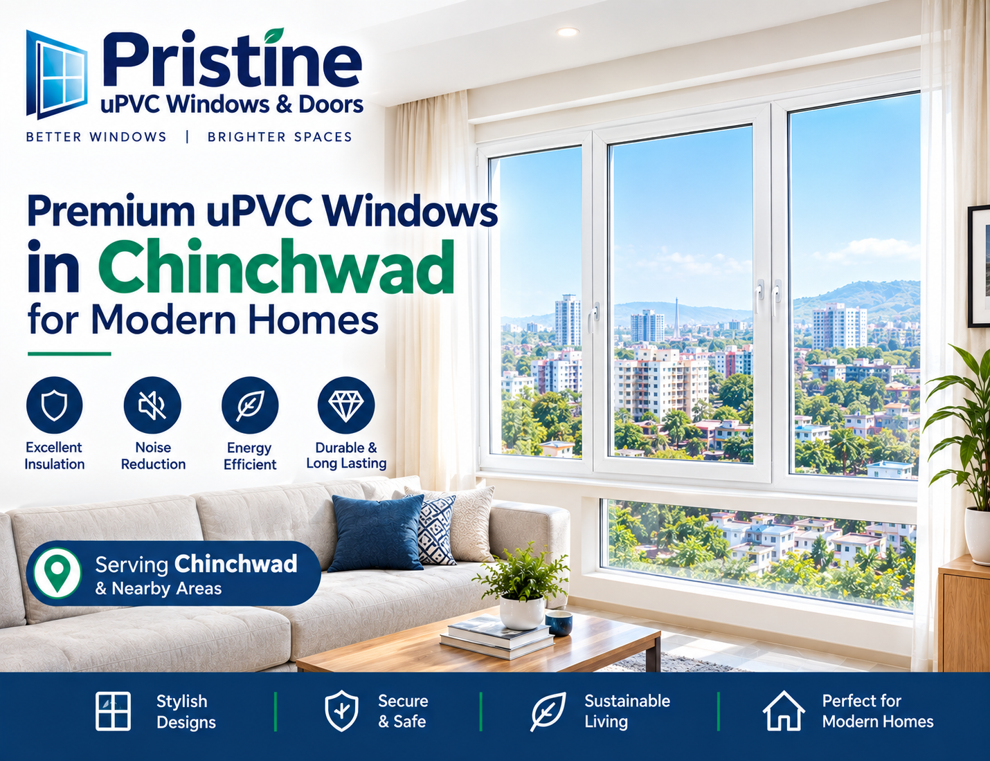 uPVC windows in Chinchwad, uPVC window manufacturers in Chinchwad, uPVC Sliding Windows in Chinchwad,