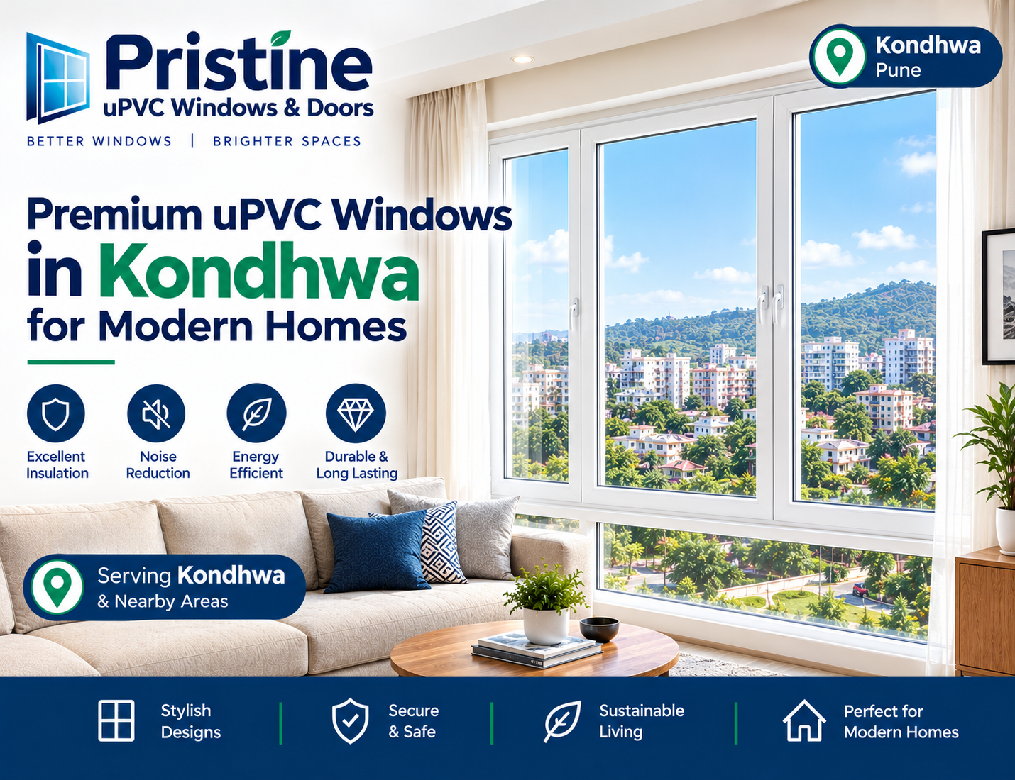 uPVC windows in Kondhwa , uPVC window manufacturers in Kondhwa , uPVC Sliding Windows in Kondhwa